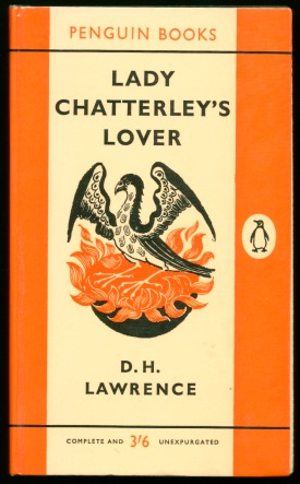Front cover of 'Lady Chatterley's Lover', Penguin edition, 1960